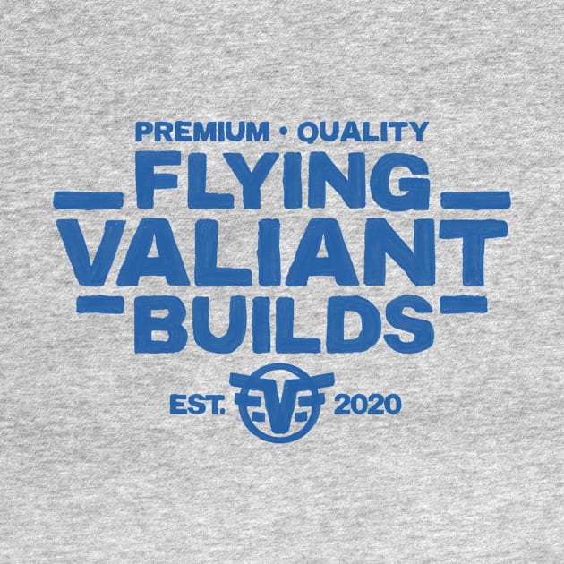 Flying Valiant Builds (Handpainted - Blue) by jepegdesign